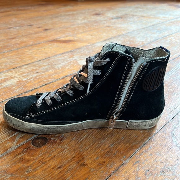 GOLDEN GOOSE GGDB Francy Sneakers NAVY Size 37 US 7 - Picture 5 of 6